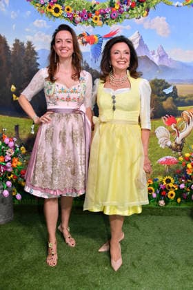 Uschi Dämmrig von Luttitz with her daughter Stefanie at the 2nd HeidiFest by Heidi Klum, a pre-Oktoberfest event hosted by RTL at the Hofbräuhaus in Munich on September 17, 2026