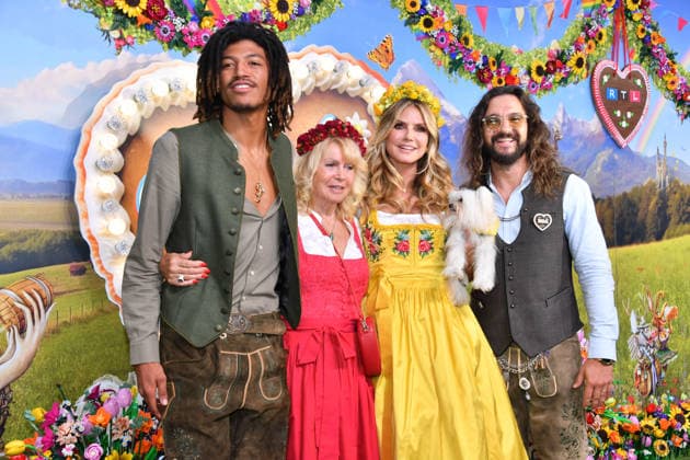 Henry Samuel, Erna Klum, Tom Kaulitz, and Heidi Klum 2 HeidiFest by Heidi Klum Pre-Oktoberfest Event RTL Hofbräuhaus Munich Sept. 17, 2026