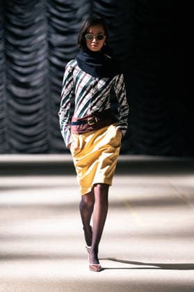 LFW - Mithridate Runway A model walks the runway at the Mithridate show during London Fashion Week September 2026 at The Banking Hall in London, England on September 17, 2026. Photo by LounisPhotography ABACAPRESS.COM London United Kingdom  Copyright: xLounisPhotography ABACAx