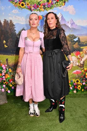 Cheyenne Ochsenknecht and Natascha Oschenknecht at the 2nd HeidiFest by Heidi Klum, a pre-Oktoberfest event hosted by RTL at the Hofbräuhaus in Munich on September 17, 2026