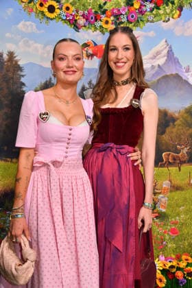 Cheyenne Ochsenknecht and Alena Siegel at the 2nd HeidiFest by Heidi Klum, a pre-Oktoberfest event hosted by RTL at the Hofbräuhaus in Munich on September 17, 2026