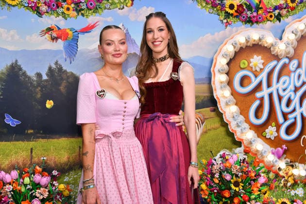 Cheyenne Ochsenknecht and Alena Siegel at the 2nd HeidiFest by Heidi Klum, a pre-Oktoberfest event hosted by RTL at the Hofbräuhaus in Munich on September 17, 2026