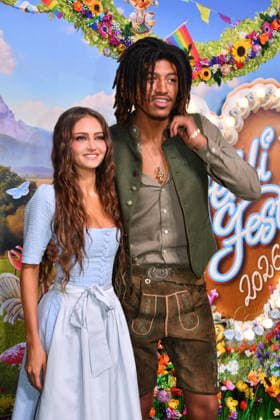 Leni Klum and Henry Samuel at the 2nd HeidiFest by Heidi Klum, a pre-Oktoberfest event hosted by RTL at the Hofbräuhaus in Munich on September 17, 2026