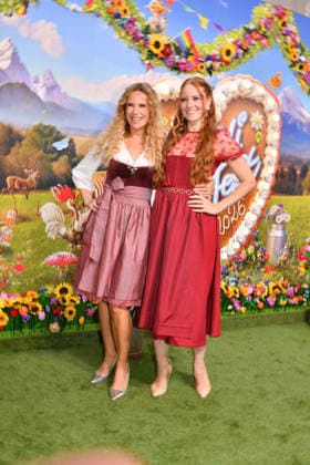 Katja Burkard and Barbara Meier at the 2nd HeidiFest by Heidi Klum, a pre-Oktoberfest event hosted by RTL at the Hofbräuhaus in Munich on September 17, 2026