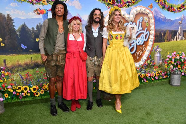 Henry Samuel, Erna Klum, Tom Kaulitz, and Heidi Klum 2 HeidiFest by Heidi Klum Pre-Oktoberfest Event, RTL Hofbräuhaus, Munich, September 17, 2026