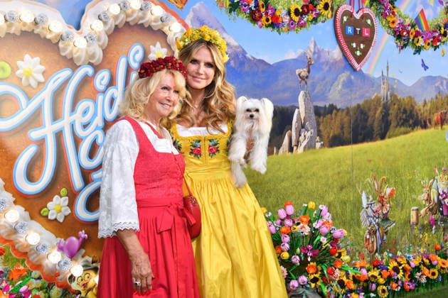 Heidi Klum with her mother, Erna Klum, at the 2nd HeidiFest by Heidi Klum—a pre-Oktoberfest event hosted by RTL at the Hofbräuhaus in Munich on September 17, 2026