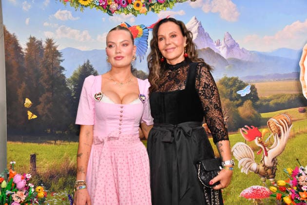 Cheyenne Ochsenknecht and Natascha Oschenknecht at the 2nd HeidiFest by Heidi Klum, a pre-Oktoberfest event hosted by RTL at the Hofbräuhaus in Munich on September 17, 2026