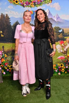 Cheyenne Ochsenknecht and Natascha Oschenknecht at the 2nd HeidiFest by Heidi Klum, a pre-Oktoberfest event hosted by RTL at the Hofbräuhaus in Munich on September 17, 2026