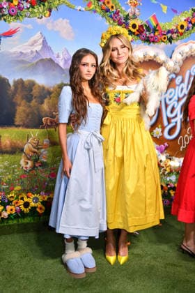 Heidi Klum with her daughter Leni Klum 2 at HeidiFest by Heidi Klum, a pre-Oktoberfest event hosted by RTL at the Hofbräuhaus in Munich on September 17, 2026