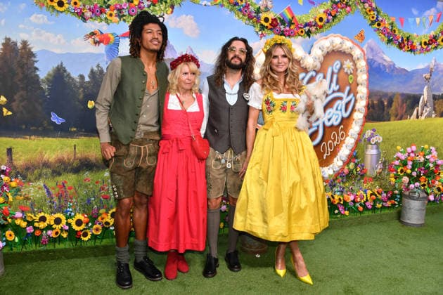 Henry Samuel, Erna Klum, Tom Kaulitz, and Heidi Klum 2: HeidiFest by Heidi Klum—a pre-Oktoberfest event at RTL Hofbräuhaus in Munich, September 17, 2026