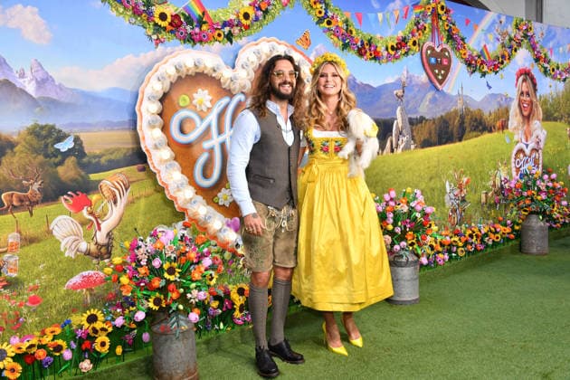 Tom Kaulitz and Heidi Klum at the 2nd HeidiFest by Heidi Klum, a pre-Oktoberfest event hosted by RTL at the Hofbräuhaus in Munich on September 17, 2026
