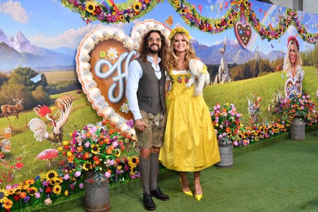 Tom Kaulitz and Heidi Klum at the 2nd HeidiFest by Heidi Klum, a pre-Oktoberfest event hosted by RTL at the Hofbräuhaus in Munich on September 17, 2026