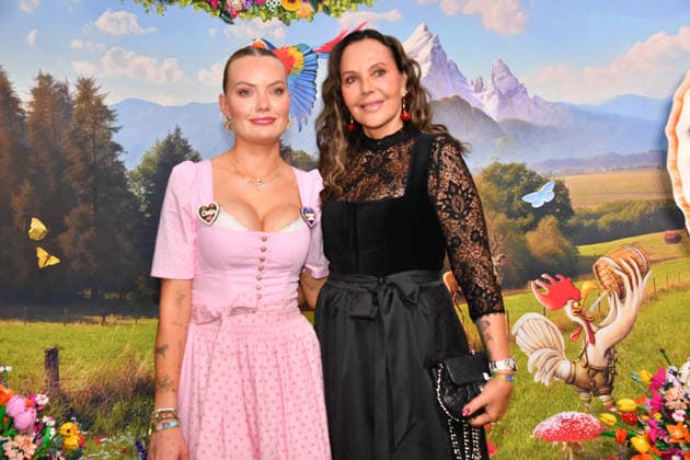 Cheyenne Ochsenknecht and Natascha Oschenknecht at the 2nd HeidiFest by Heidi Klum, a pre-Oktoberfest event hosted by RTL at the Hofbräuhaus in Munich on September 17, 2026