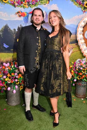 Joelina Drews with her boyfriend at the 2nd HeidiFest by Heidi Klum, a pre-Oktoberfest event hosted by RTL at the Hofbräuhaus in Munich on September 17, 2026