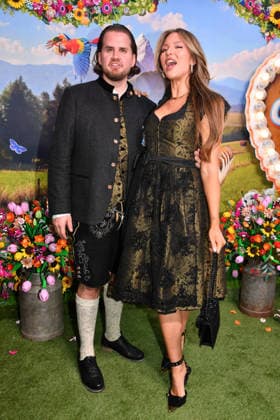 Joelina Drews with her boyfriend at the 2nd HeidiFest by Heidi Klum, a pre-Oktoberfest event hosted by RTL at the Hofbräuhaus in Munich on September 17, 2026