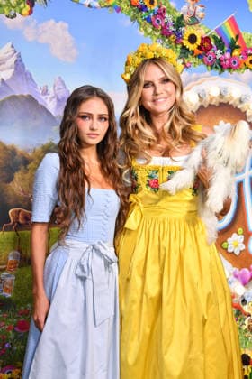 Heidi Klum with her daughter Leni Klum 2 at HeidiFest by Heidi Klum, a pre-Oktoberfest event hosted by RTL at the Hofbräuhaus in Munich on September 17, 2026
