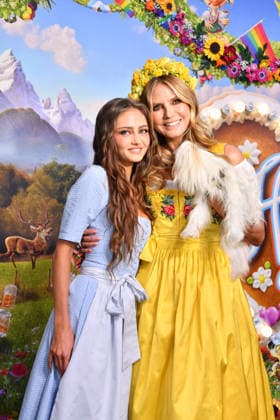 Heidi Klum with her daughter Leni Klum 2 at HeidiFest by Heidi Klum, a pre-Oktoberfest event hosted by RTL at the Hofbräuhaus in Munich on September 17, 2026