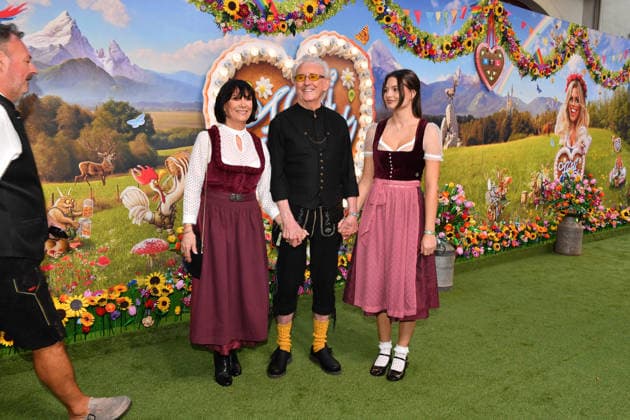 Tony Christie with his wife at the 2nd HeidiFest by Heidi Klum, a pre-Oktoberfest event hosted by RTL at the Hofbräuhaus in Munich on September 17, 2026