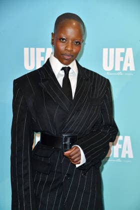 Florence Kasumba at the UFA Back reception at the BE YOND OFFICE in Berlin on September 17, 2026