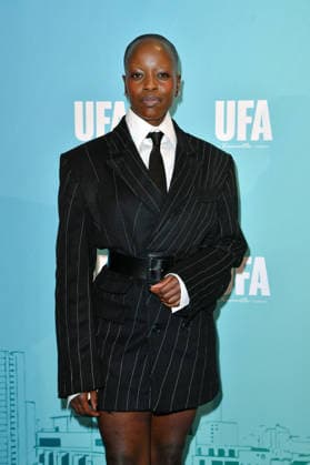 Florence Kasumba at the UFA Back reception at the BE YOND OFFICE in Berlin on September 17, 2026