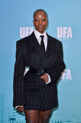 Florence Kasumba at the UFA Back reception at the BE YOND OFFICE in Berlin on September 17, 2026