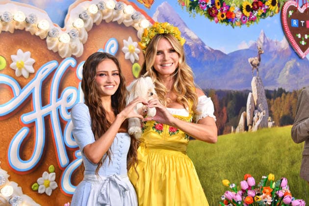 Heidi Klum with her daughter Leni Klum 2 at HeidiFest by Heidi Klum, a pre-Oktoberfest event on RTL at the Hofbräuhaus in Munich on September 17, 2026