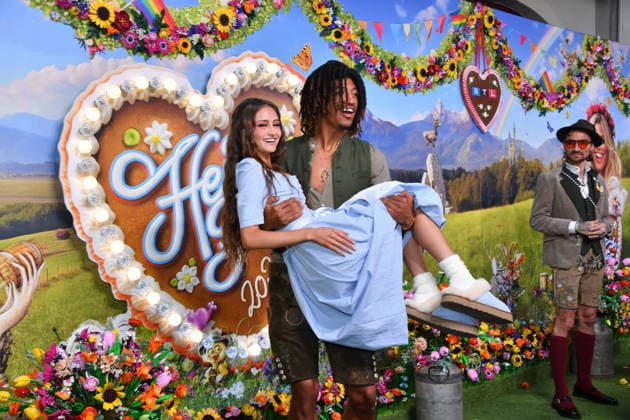 Leni Klum and Henry Samuel at the 2nd HeidiFest by Heidi Klum, a pre-Oktoberfest event hosted by RTL at the Hofbräuhaus in Munich on September 17, 2026