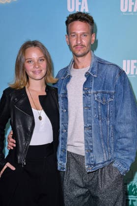 Sonja Gerhardt and Vladimir Burlakov at the UFA Back reception at BE YOND OFFICE in Berlin on September 17, 2026