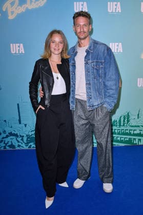 Sonja Gerhardt and Vladimir Burlakov at the UFA Back reception at BE YOND OFFICE in Berlin on September 17, 2026