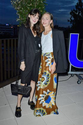 Lea von Acken and Katharina Schuettler at the UFA Back reception at BE YOND OFFICE in Berlin on September 17, 2026