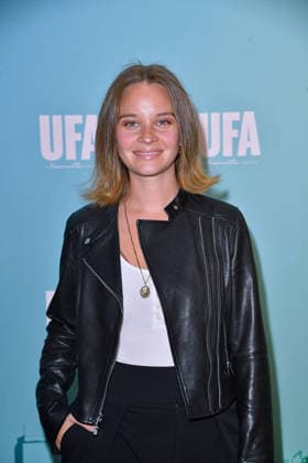 Sonja Gerhardt at the UFA Back reception at BE YOND OFFICE in Berlin on September 17, 2026