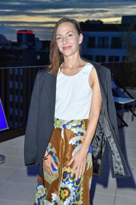 Katharina Schuettler at the UFA Back reception at BE YOND OFFICE in Berlin on September 17, 2026 at the UFA Back reception at BE YOND OFFICE in Berlin on September 17, 2026