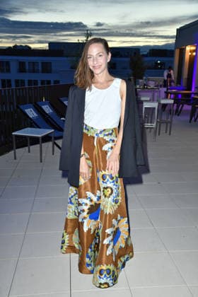 Katharina Schuettler at the UFA Back reception at BE YOND OFFICE in Berlin on September 17, 2026 at the UFA Back reception at BE YOND OFFICE in Berlin on September 17, 2026