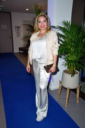 Caroline Frier at the UFA Back reception at BE YOND OFFICE in Berlin on September 17, 2026
