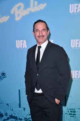 Soenke Moehring at the UFA Back reception at BE YOND OFFICE in Berlin on September 17, 2026