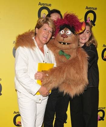 Avenue Q 20th anniversary gala night, London Clare Balding and puppet performers at the Avenue Q 20th anniversary gala night, Shaftesbury Theatre , Shaftesbury Avenue, on Thursday 17 September 2026 in London, England, UK. CAP CAN CAN London UK Great Britain Copyright: xCanxNguyen CapitalxPicturesx