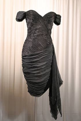 Exclusive unveiling of Princess Diana™s Revenge Dress at Sotheby™s London. One of the most legendary fashion items in modern history is exhibited for the first time since 1997. The iconic black silk evening dress was designed by Christina Stambolian and famously worn by Diana, Princess of Wales, at the Serpentine Gallery in 1994 When: 18 Sep 2026 Credit: Cover Images EDITORIAL USE ONLY. NOT FOR USE BY NEWSPAPERS BASED IN THE UK. Copyright: xx coverimg56031637