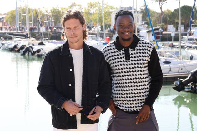 Festival de la Fiction TV de La Rochelle - jour 4 Jean-Baptiste Lafarge et Kofi Ange-Eric N Guessan Festival de la Fiction TV de La Rochelle, le 18 septembre 2026.  Copyright: xFabricexChasseryx
