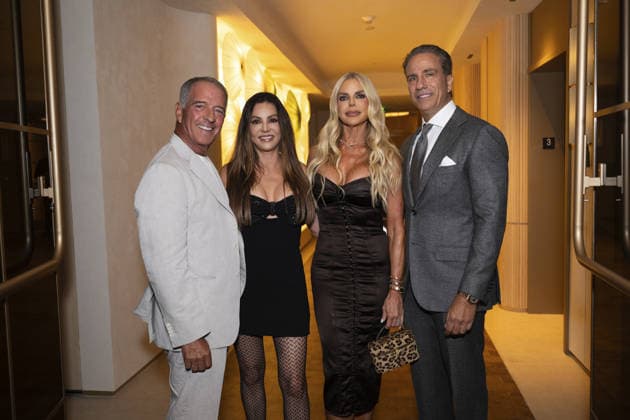 Celebrities attend the Rivani Grand Opening in Miami Featuring: Julian Gershon, Adriana de Moura, Alexia Nepola & Todd NepolaEdit Where: Miami, Florida, United States When: 17 Sep 2026 Credit: Seth Browarnik INSTARimages EDITORIAL USE ONLY. NOT FOR USE BY NEWSPAPERS BASED IN THE UK. Copyright: xx instar56031860