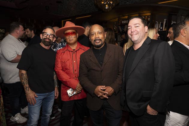 Celebrities attend the Rivani Grand Opening in Miami Featuring: Matthew Lang, Jefre, Daymond John, Hillel Presser & Elliot Aboud Where: Miami, Florida, United States When: 17 Sep 2026 Credit: Seth Browarnik INSTARimages EDITORIAL USE ONLY. NOT FOR USE BY NEWSPAPERS BASED IN THE UK. Copyright: xx instar56031862