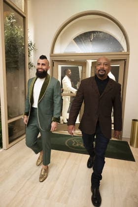 Celebrities attend the Rivani Grand Opening in Miami Featuring: Robert Rivani & Daymond John Where: Miami, Florida, United States When: 17 Sep 2026 Credit: Seth Browarnik INSTARimages EDITORIAL USE ONLY. NOT FOR USE BY NEWSPAPERS BASED IN THE UK. Copyright: xx instar56031887