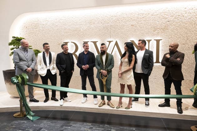 Celebrities attend the Rivani Grand Opening in Miami Featuring: Eric Carpenter, John Terzian, Brian Toll, Steven Meiner, Robert Rivani, Krystal Rivani, Joseph Magazine & Daymond John Where: Miami, Florida, United States When: 17 Sep 2026 Credit: Seth Browarnik INSTARimages EDITORIAL USE ONLY. NOT FOR USE BY NEWSPAPERS BASED IN THE UK. Copyright: xx instar56031900