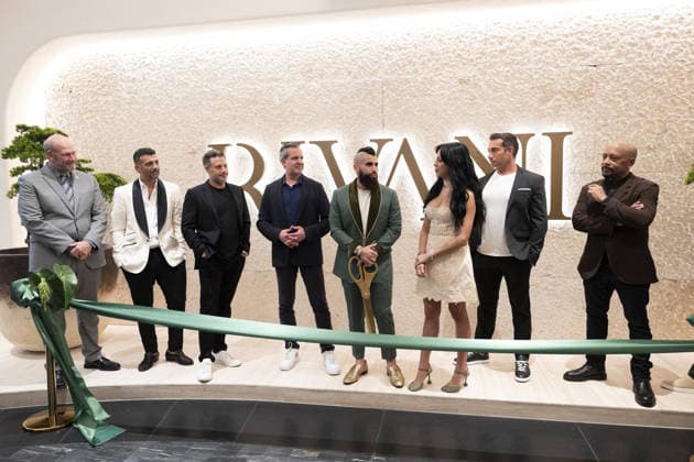 Celebrities attend the Rivani Grand Opening in Miami Featuring: Eric Carpenter, John Terzian, Brian Toll, Steven Meiner, Robert Rivani, Krystal Rivani, Joseph Magazine & Daymond John Where: Miami, Florida, United States When: 17 Sep 2026 Credit: Seth Browarnik INSTARimages EDITORIAL USE ONLY. NOT FOR USE BY NEWSPAPERS BASED IN THE UK. Copyright: xx instar56031902