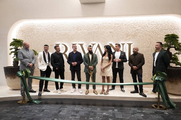 Celebrities attend the Rivani Grand Opening in Miami Featuring: Eric Carpenter, John Terzian, Brian Toll, Steven Meiner, Robert Rivani, Krystal Rivani, Joseph Magazine, Daymond John & Patrick Khoury Where: Miami, Florida, United States When: 17 Sep 2026 Credit: Seth Browarnik INSTARimages EDITORIAL USE ONLY. NOT FOR USE BY NEWSPAPERS BASED IN THE UK. Copyright: xx instar56031838