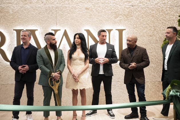 Celebrities attend the Rivani Grand Opening in Miami Featuring: Steven Meiner, Robert Rivani, Krystal Rivani, Joseph Magazine, Daymond John & Patrick Khoury Where: Miami, Florida, United States When: 17 Sep 2026 Credit: Seth Browarnik INSTARimages EDITORIAL USE ONLY. NOT FOR USE BY NEWSPAPERS BASED IN THE UK. Copyright: xx instar56031839