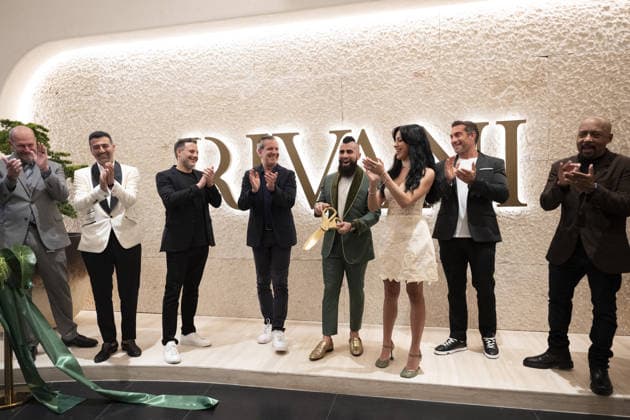 Celebrities attend the Rivani Grand Opening in Miami Featuring: Eric Carpenter, John Terzian, Brian Toll, Steven Meiner, Robert Rivani, Krystal Rivani, Joseph Magazine & Daymond John Where: Miami, Florida, United States When: 17 Sep 2026 Credit: Seth Browarnik INSTARimages EDITORIAL USE ONLY. NOT FOR USE BY NEWSPAPERS BASED IN THE UK. Copyright: xx instar56031844