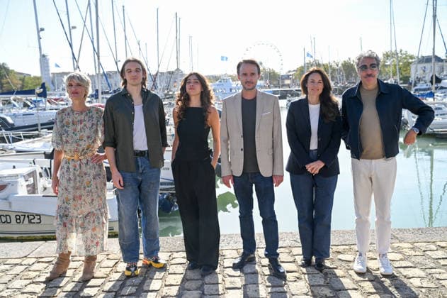 La Rochelle TV Fiction Festival 2026 Photocall September 18, 28th La Rochelle TV Fiction Festival 28th edition of the La Rochelle TV Fiction Festival Photocall for Un jour on fera l’amour Olivia Cote, Natacha Krief, Edouard Sulpice, Jerome Bonnes, Juliette Sol, Amaury Chabauty 459756 September 18, 2026 France  Copyright: xBarbaraxNeymanx xStarfacex STAR_459756_007
