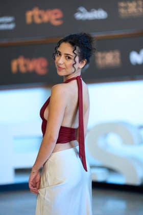 September 18, 2026, Madrid, Madrid, Spain: Mariam Dawoud attended Geister Photocall during 74th San Sebastian International Film Festival at Kursaal Palace on September 18, 2026 in Donostia San Sebastian, Spain Madrid Spain - ZUMAg15_ 20260918_zaf_g15_034 Copyright: xJackxAbuinx