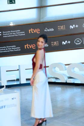 74th San Sebastian International Film Festival: Geister Photocall Mariam Dawoud attended Geister Photocall during 74th San Sebastian International Film Festival at Kursaal Palace on September 18, 2026 in Donostia San Sebastian, Spain Photo by ABACAPRESS.COM Donostia San Sebastian Euskadi Spain  Copyright: xABACAx