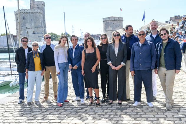 La Rochelle TV Fiction Festival 2026 Photocall September 18, 28th La Rochelle TV Fiction Festival 28th edition of the La Rochelle TV Fiction Festival Photocall for Les disparus des Argonnes Mehdi Nebbou, Vincent Deniard, Cyril Lecomte, Xaverine Lefebvre, Safy Nebbou 459756 September 18, 2026 France  Copyright: xBarbaraxNeymanx xStarfacex STAR_459756_058